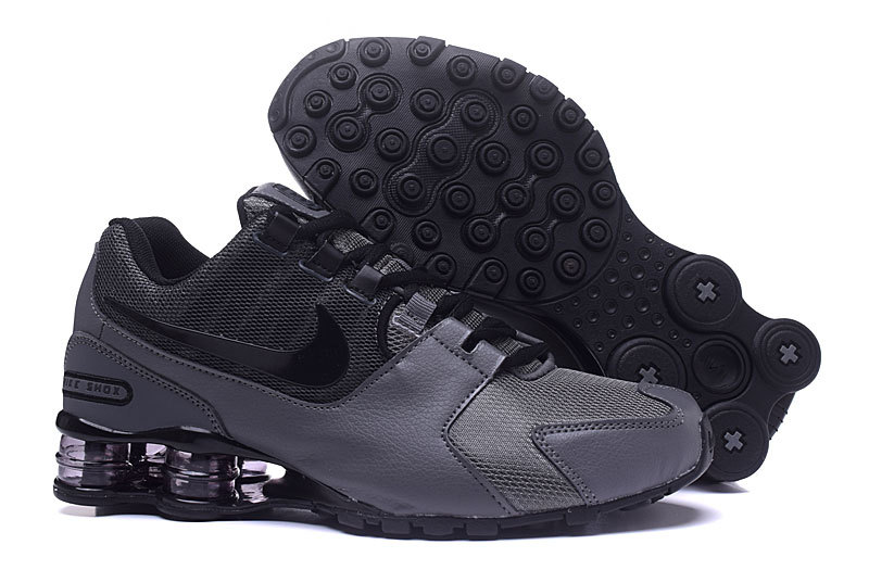 New Nike Shox Current Shoes Carbon Grey Black