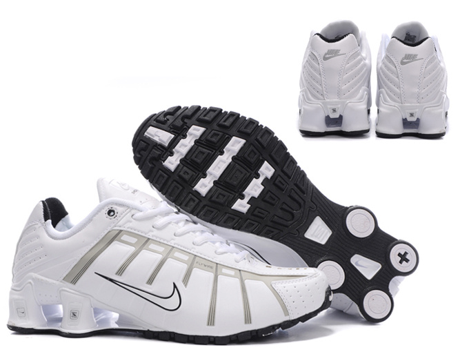 New Nike Shox NZ 3 Shoes White Grey - Click Image to Close