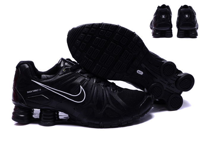 New Nike Shox Turbo+13 Shoes All Black