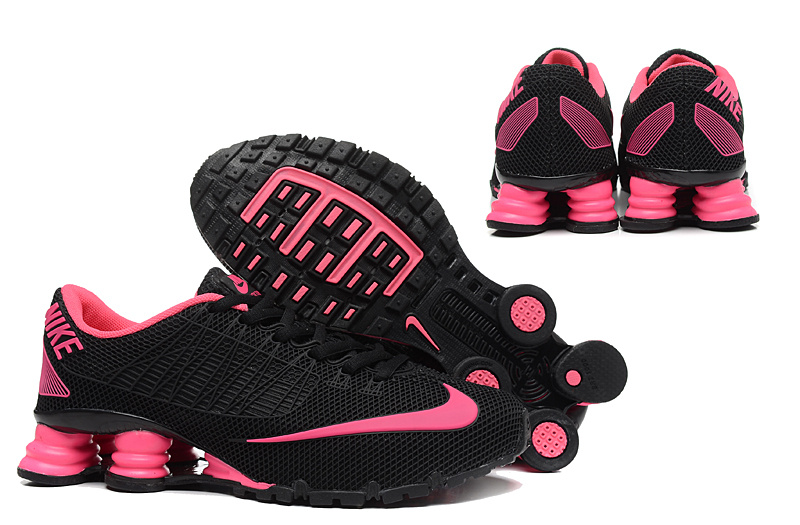 nike shox black pink