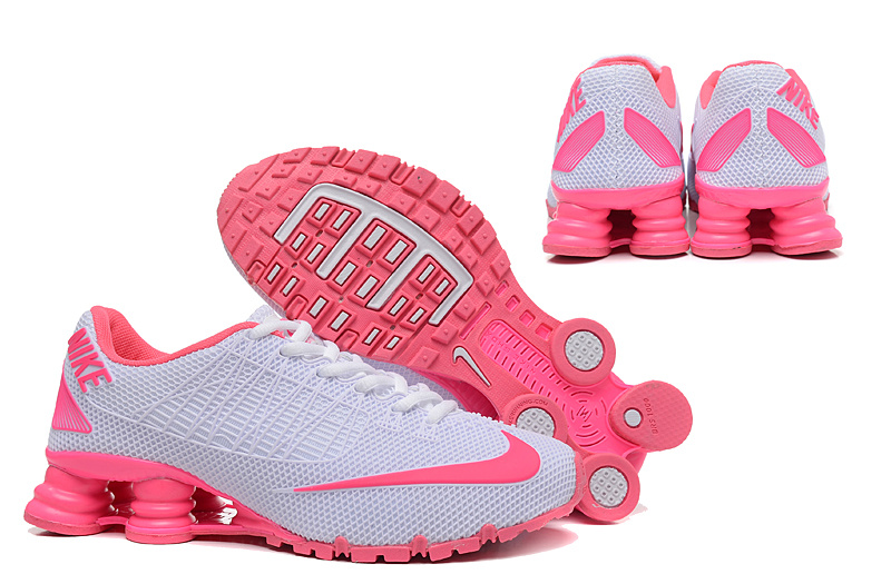 New Nike Shox Turbo 21 Shoes Grey Pink For Women - Click Image to Close