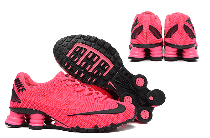 New Nike Shox Turbo 21 Shoes Red Black For Women - Click Image to Close