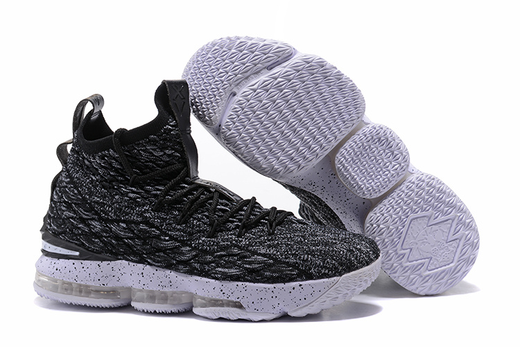 New Nike lebron 15 Black Oreo Shoes - Click Image to Close