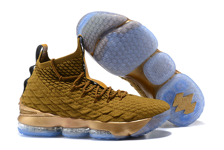 New Nike lebron 15 Gloden Shoes - Click Image to Close