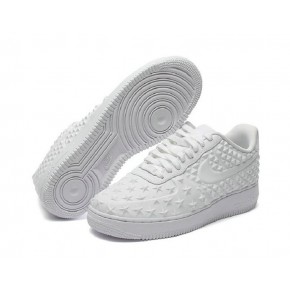 New Women Nike Air Force 1 Low All White Shoes