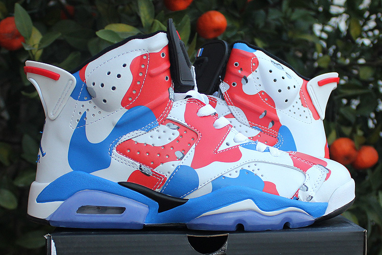 Newest Air Jordan 6 American Heroes Custom For Sale 2015 - Click Image to Close