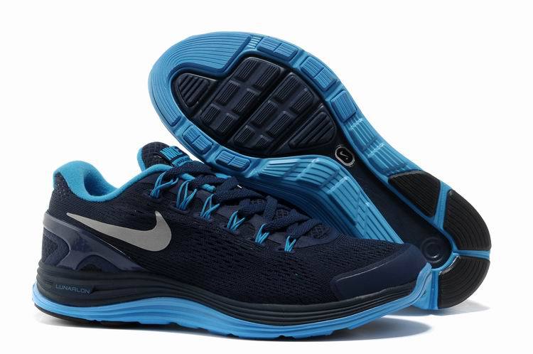 Nike 2013 Moonfall Grenadine Dark Blue Sport Shoes - Click Image to Close