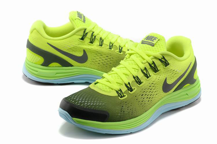 Nike 2013 Moonfall Grenadine Yellow Black Sport Shoes - Click Image to Close