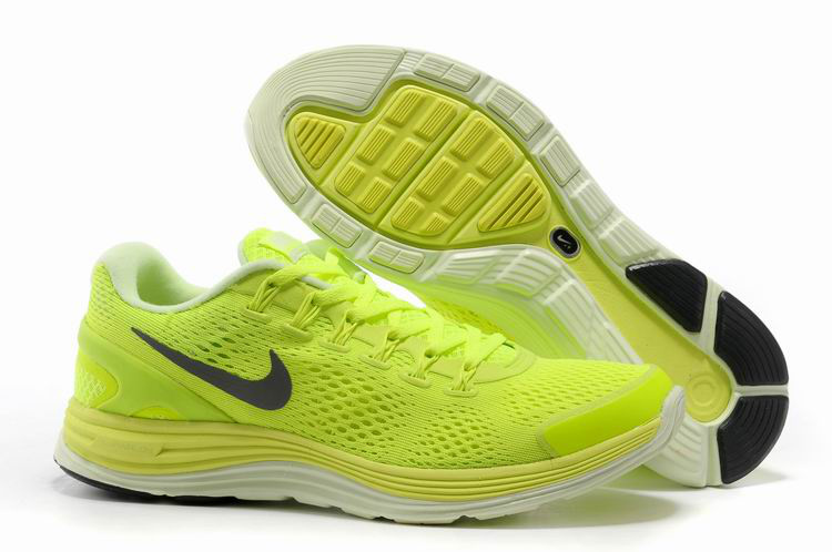 Nike 2013 Moonfall Grenadine Yellow White Sport Shoes - Click Image to Close