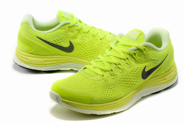 nike lunarlon neon green