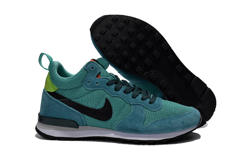 Nike 2015 Archive Blue Black Green Shoes - Click Image to Close