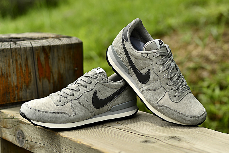 Nike 2015 Archive Grey Black Shoes - Click Image to Close