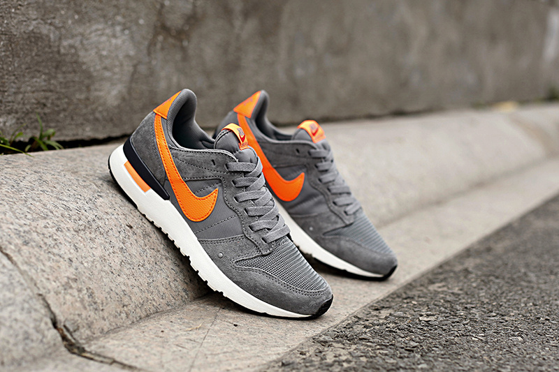 Nike 2015 Archive Grey Orange Women Shoes