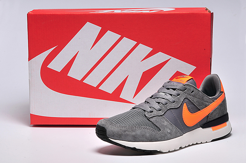 Nike 2015 Archive Grey Orange Women Shoes - Click Image to Close