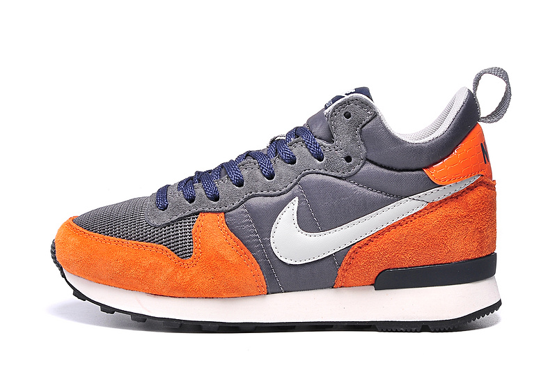 Nike 2015 Archive Grey Orange White Women Shoes - Click Image to Close