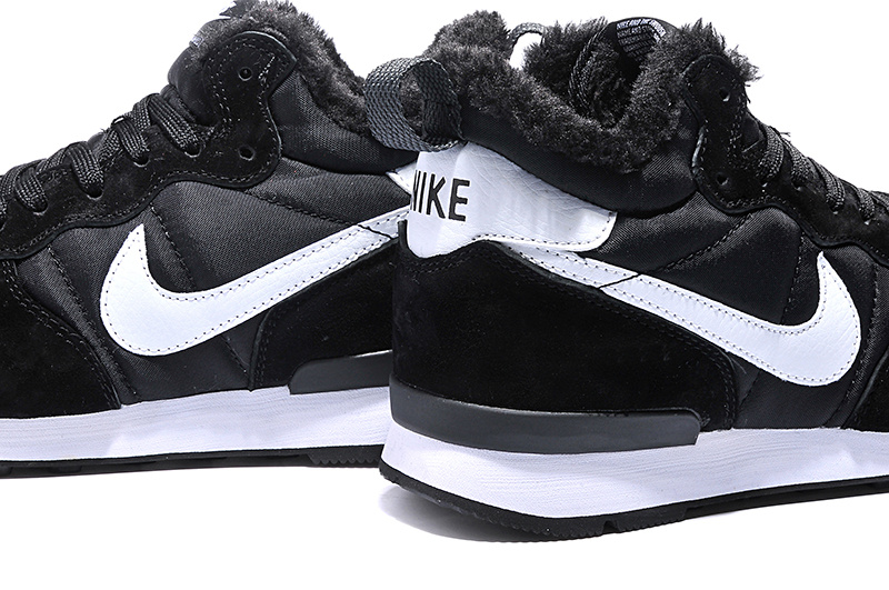 Nike 2015 Archive Wool Black White Women Shoes - Click Image to Close