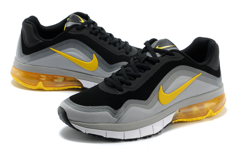 Nike Air Max TR 180 Shoes Black Grey Yellow