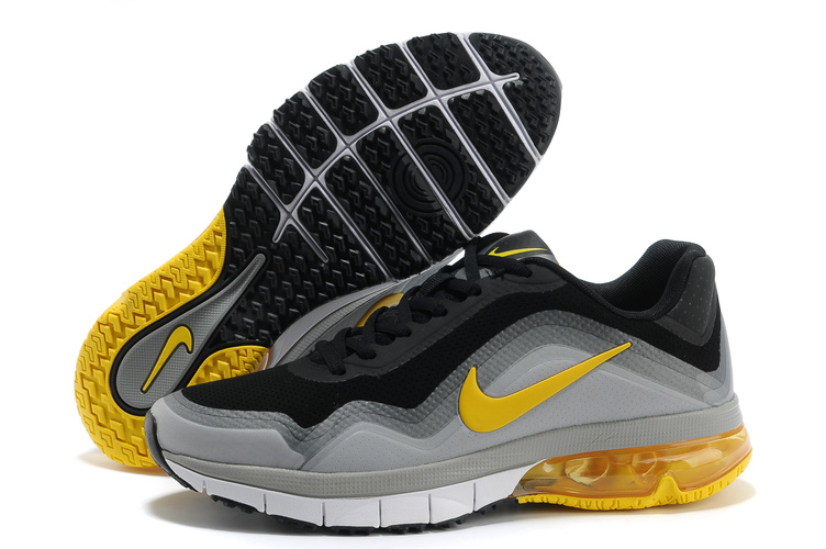Nike Air Max TR 180 Shoes Black Grey Yellow