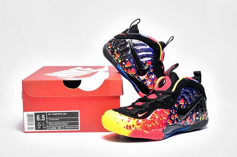 Nike Air Foamposite One Colorful Shoes For Women