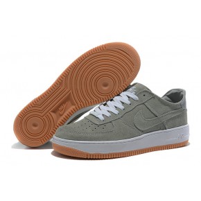 Nike Air Force 1 Low Grey White Yellow Shoes