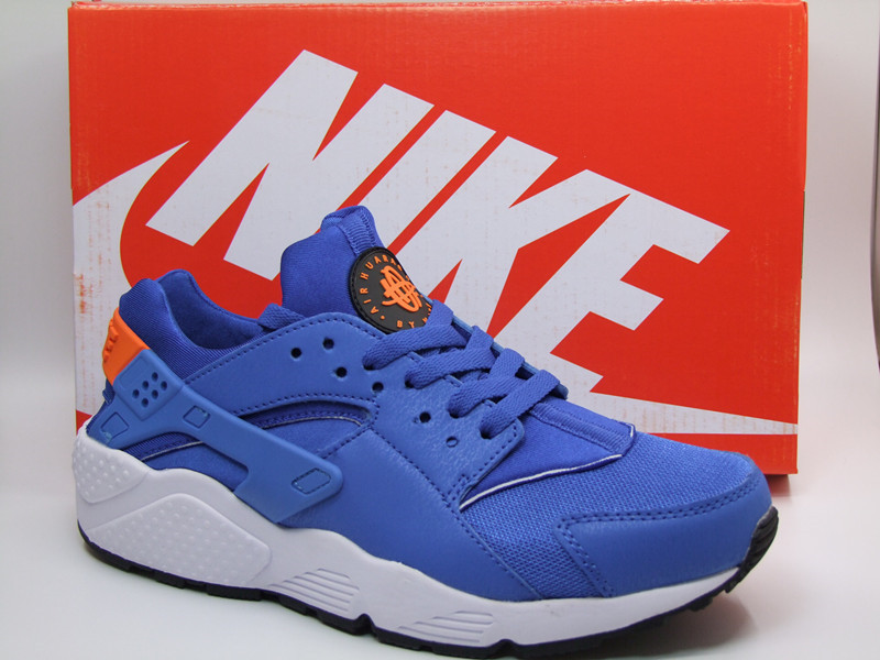 Nike Air Huarache 1 All Blue Orange Shoes