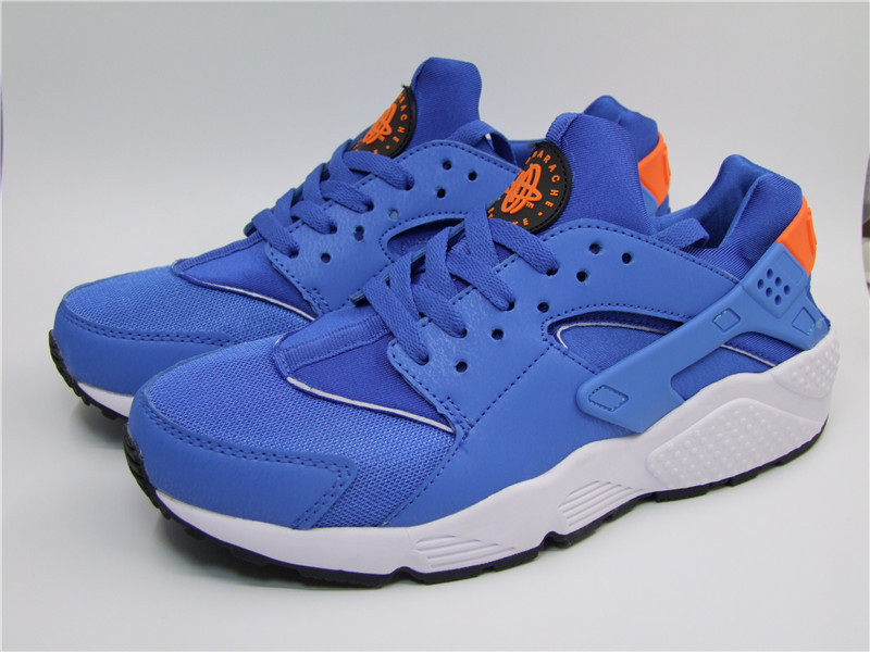 Nike Air Huarache 1 All Blue Orange Shoes
