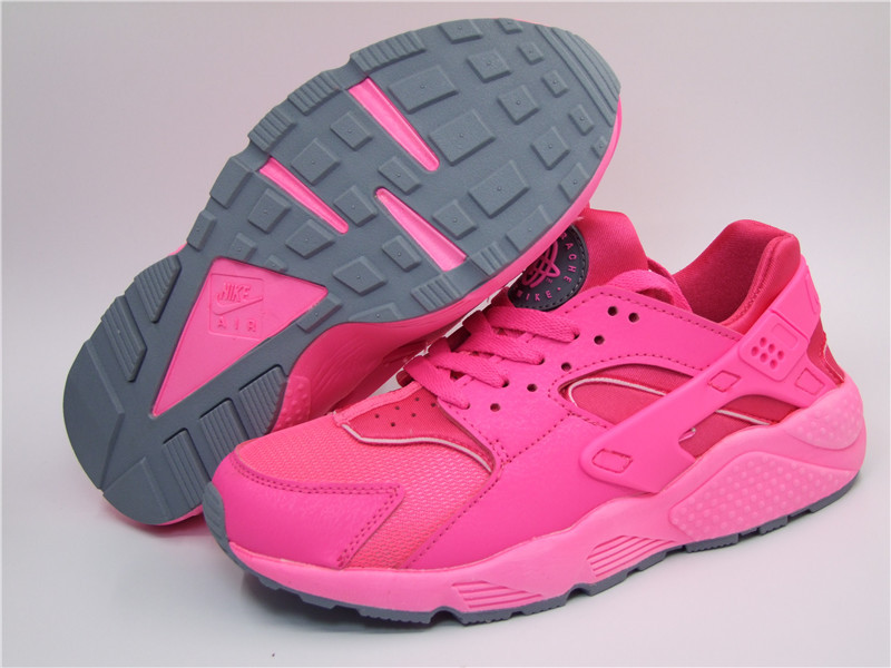 Nike Air Huarache 1 All Pink Shoes - Click Image to Close