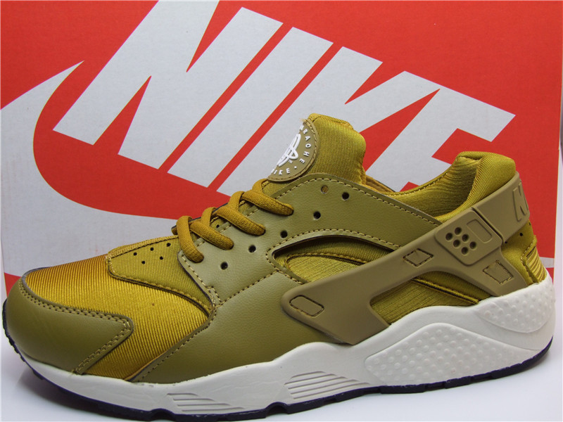 Nike Air Huarache 1 Yellow White Shoes - Click Image to Close