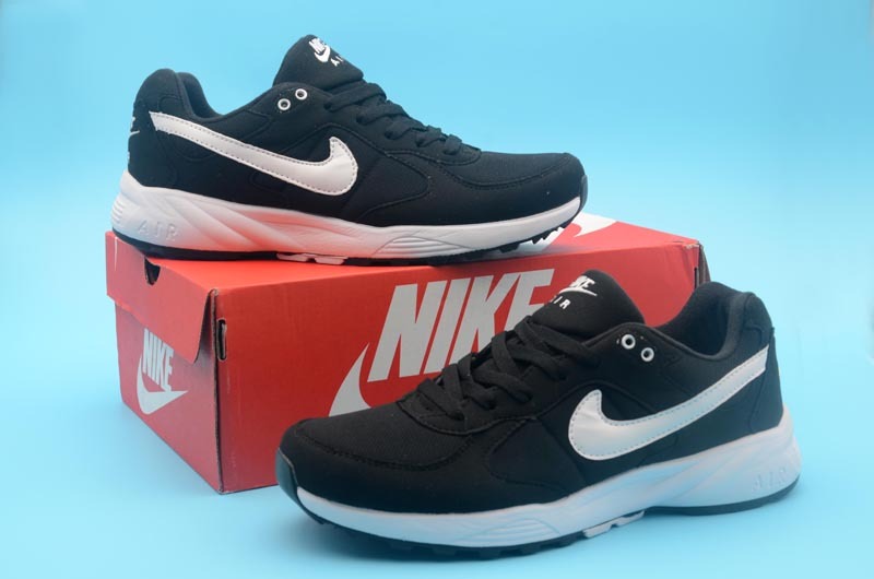 Nike Air Icarus Black White Shoes - Click Image to Close