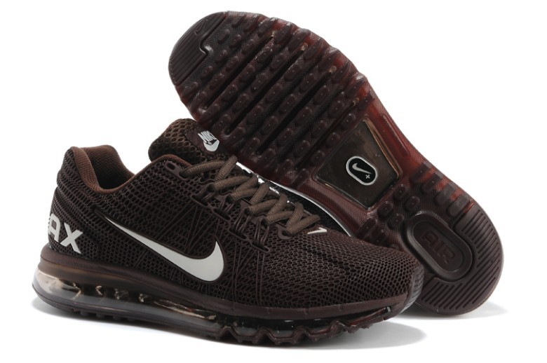 Nike Air Max 2013 Deep Brown Sport Shoes - Click Image to Close