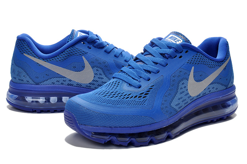 Nike Air Max 2014 All Blue Shoes
