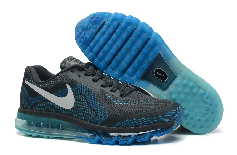 Nike Air Max 2014 Black Blue Shoes