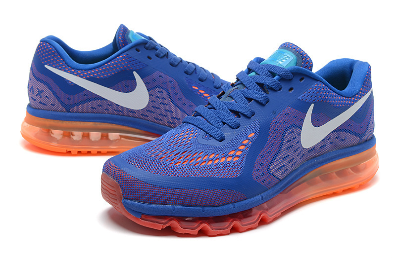 Nike Air Max 2014 Blue Orange Shoes