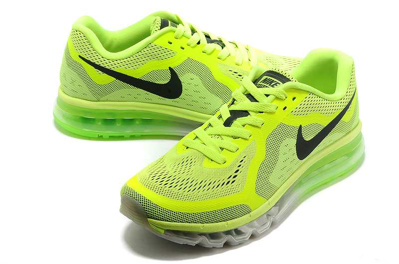 Nike Air Max 2014 Fluorscent Green Shoes