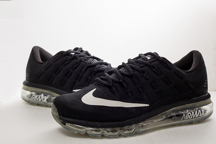 Nike Air Max 2016 Black Shoes - Click Image to Close