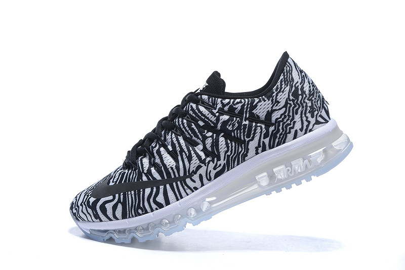 Nike Air Max 2016 Black White Shoes - Click Image to Close