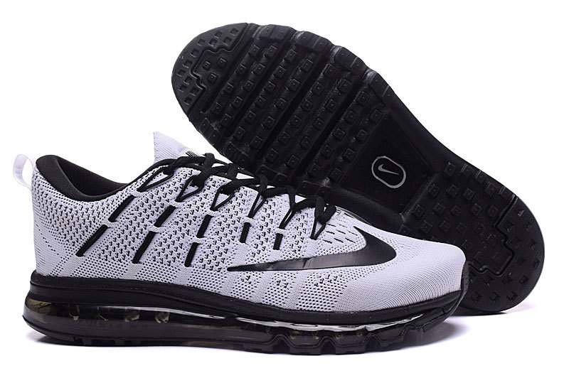 Nike Air Max 2016 Grey Black Shoes - Click Image to Close