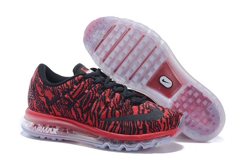 Nike Air Max 2016 Red Black Shoes