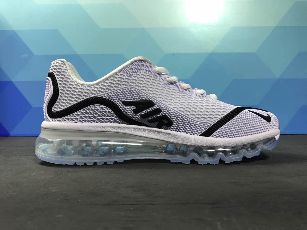 Nike Air Max 2017 III White Black Shoes - Click Image to Close