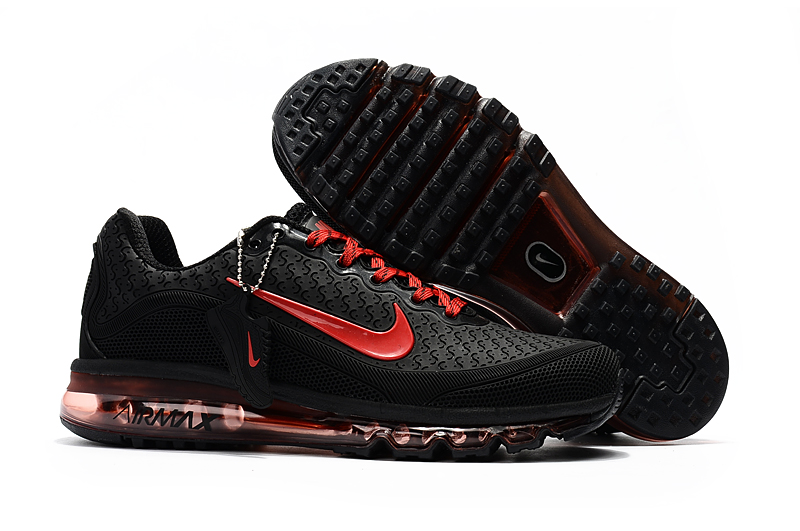 Nike Air Max 2017.5 Black Red Shoes - Click Image to Close