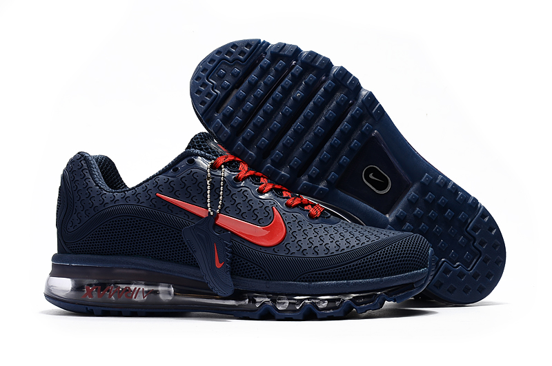 Nike Air Max 2017.5 Royal Blue Red Shoes - Click Image to Close