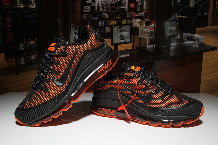 Nike Air Max 2018 Elite Black Orange Shoes