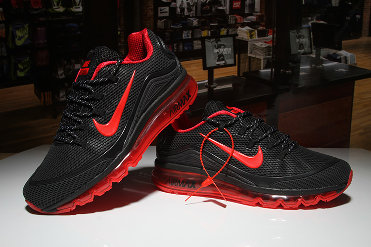 Nike Air Max 2018 Elite Black Red Shoes - Click Image to Close