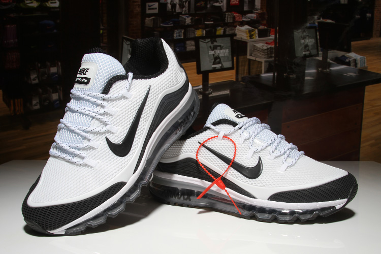 Nike Air Max 2018 Elite White Black Shoes