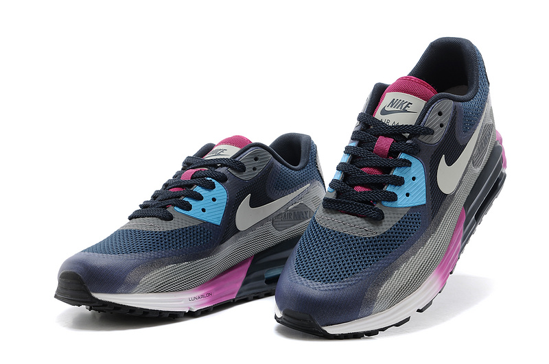 Nike Air Max 25th Anniversary Black Blue Grey Purple - Click Image to Close