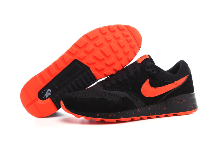 Nike Air Max 87 Retro Black Orange Shoes - Click Image to Close