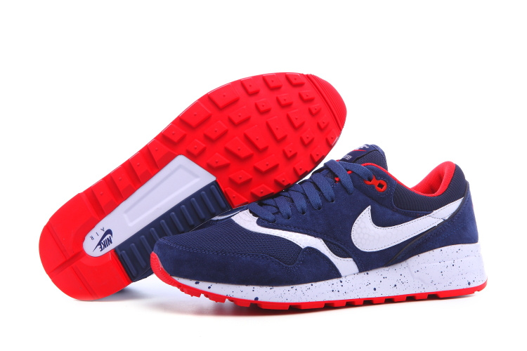 Nike Air Max 87 Retro Royal White Red Shoes - Click Image to Close