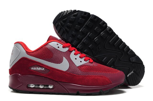 Nike Air Max 90 HYP PRM Wine Red Grey