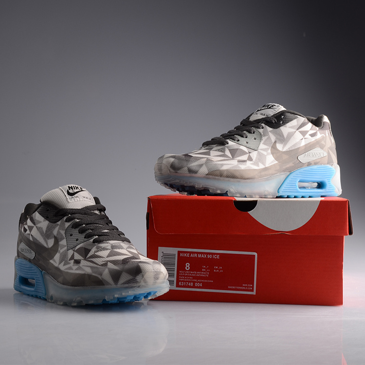 Nike Air Max 90 Jelly Grey Blue Shoes - Click Image to Close