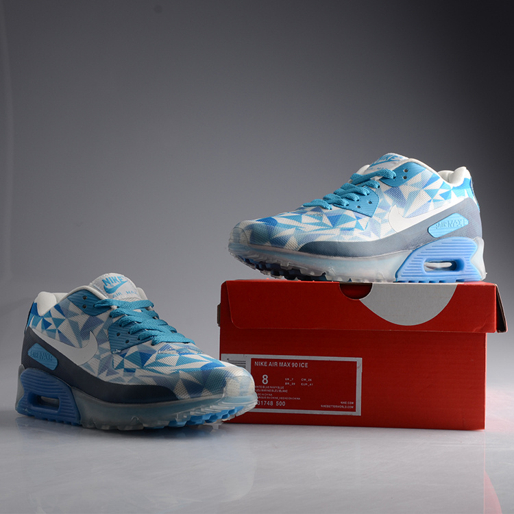 Nike Air Max 90 Jelly Sky Blue Women Shoes - Click Image to Close
